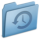 Blue Backup icon
